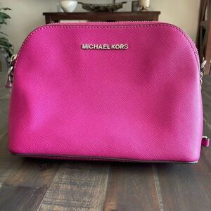 Michael Kors Fuchsia Cosmetic Bag